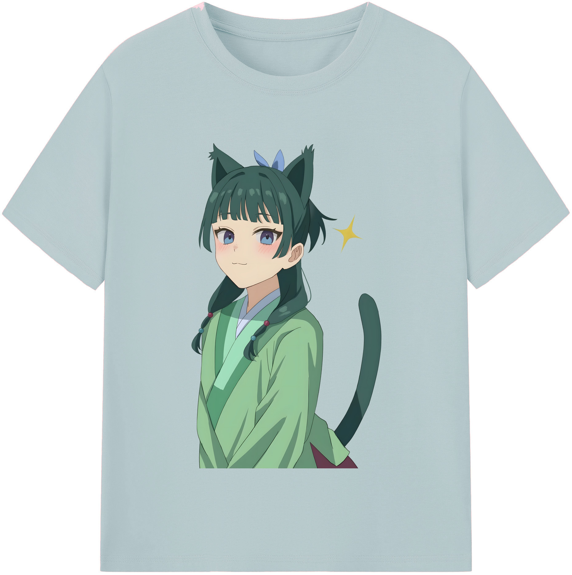 （画像用） 薬屋のひとりごと The Apothecary Diaries 綿100％半袖Tシャツ（フロントプリント）